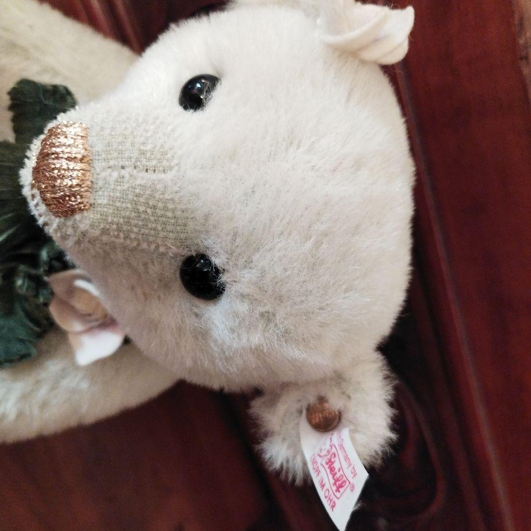 シュタイフ社製テディベア•クリスマスローズ