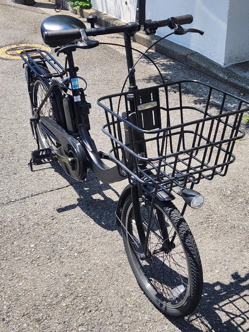 パナソニック 電動アシスト自転車 SW 20型 8Ah 黒 BE-ELSW01B