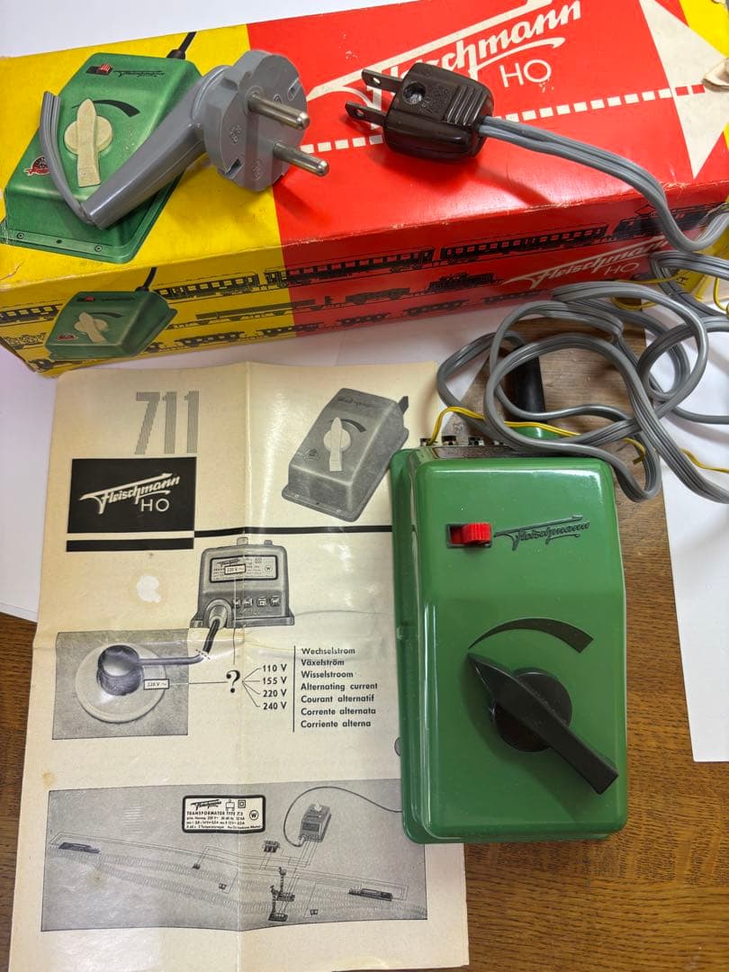 fleischmann HOゲージ 1304 蒸気機関車 客車3両レール一式