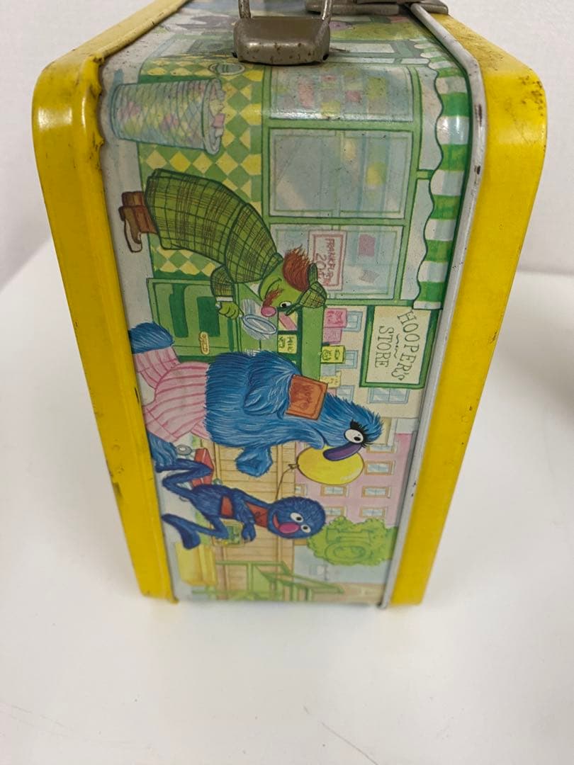 セサミストリート　ランチボックス水筒　ビンテージ