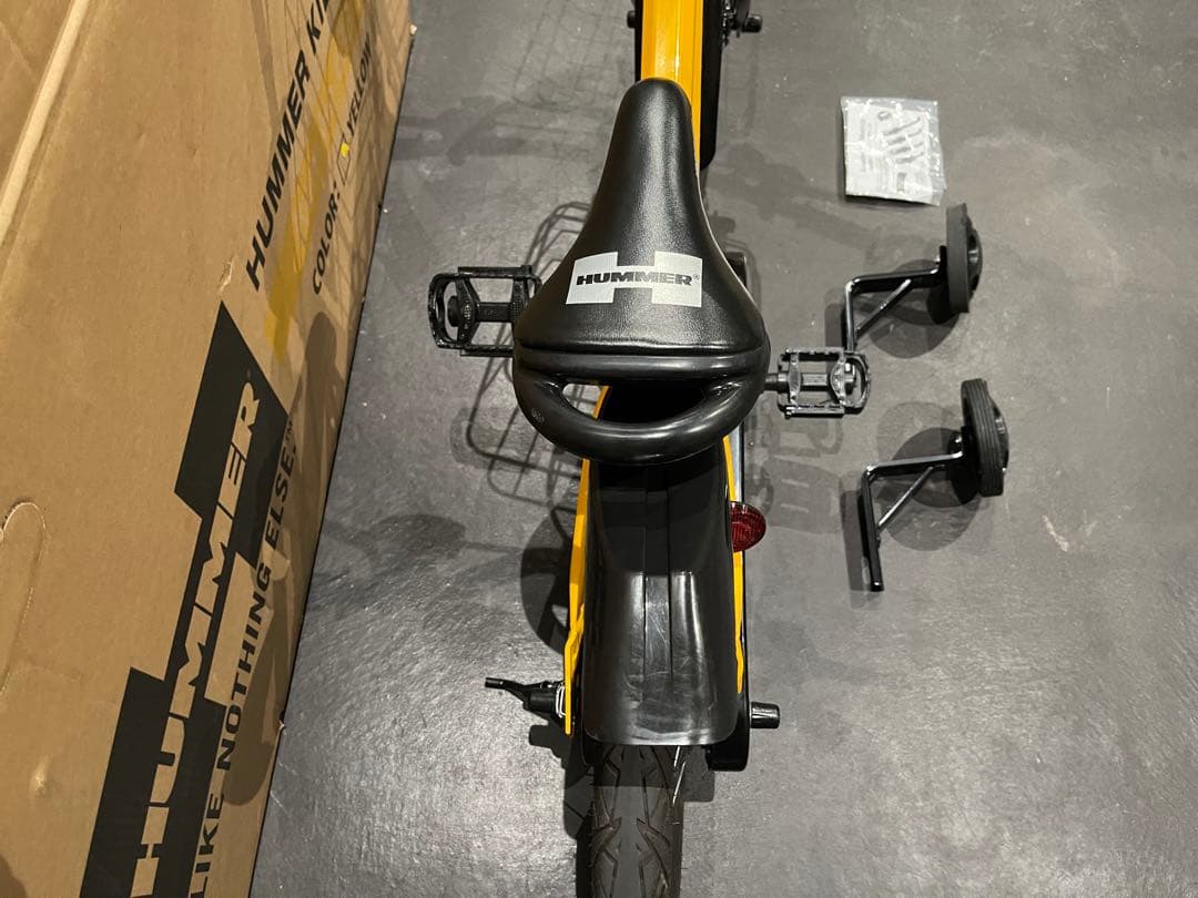 専用です。 HUMMER 子供　自転車　16インチ　イエロー