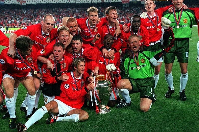 m*o様 マンチェスター・ユナイテッド 1999年チャンピオンリーグ優勝記念ユニ