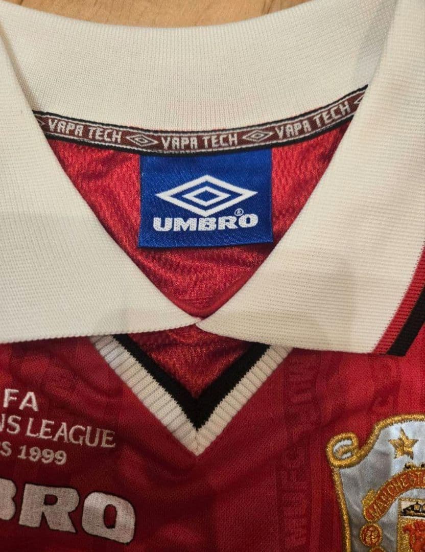 m*o様 マンチェスター・ユナイテッド 1999年チャンピオンリーグ優勝記念ユニ