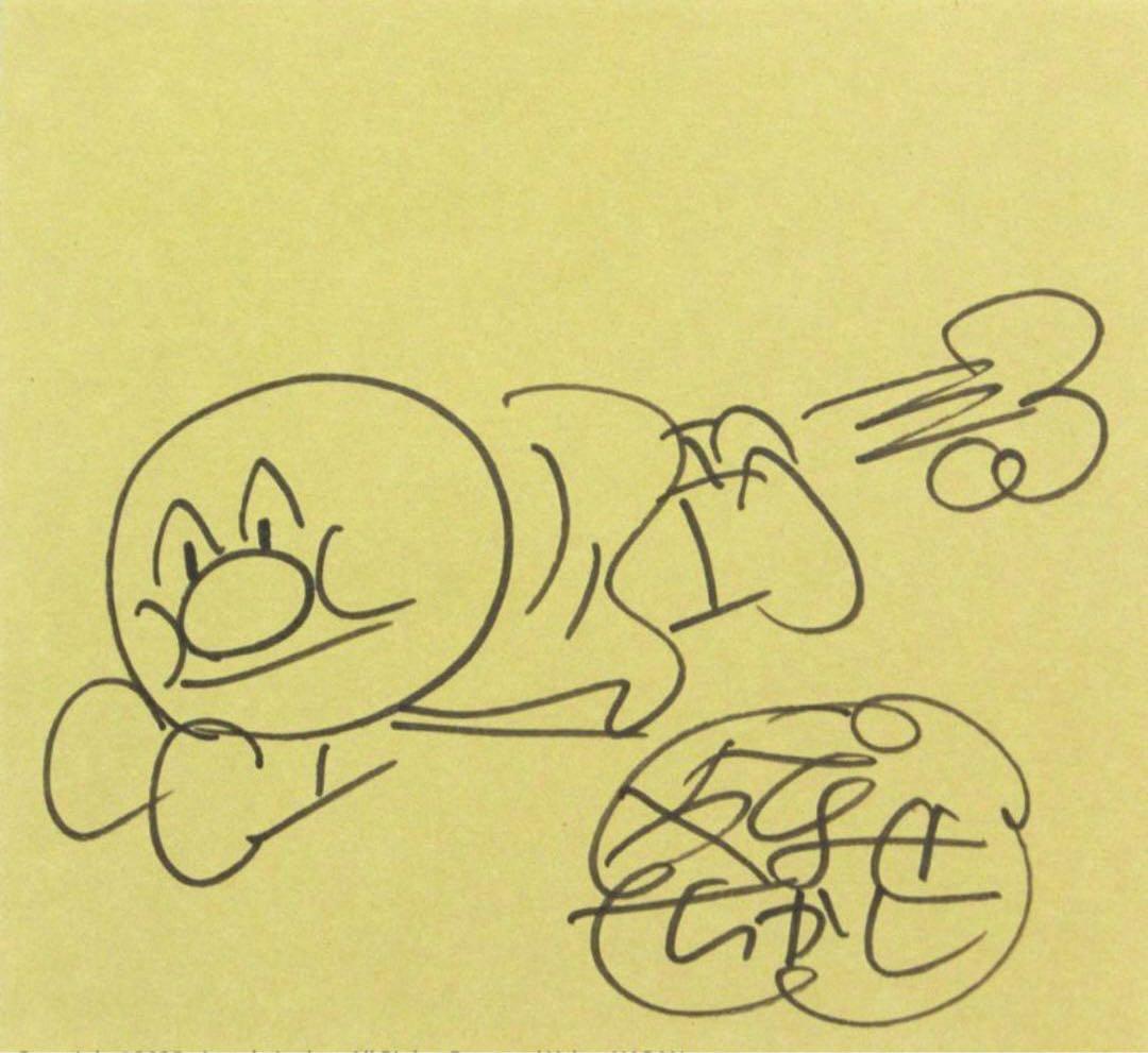 【真作保証】やなせたかし　ペン画・アンパンマン