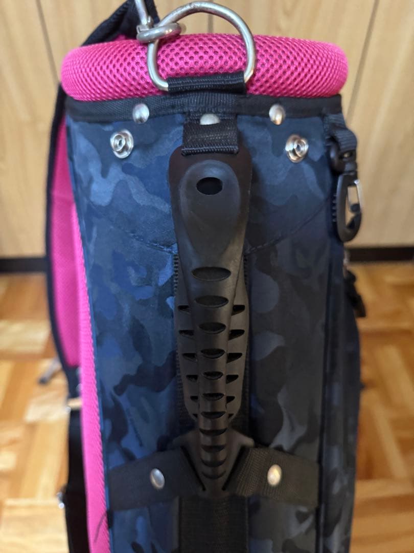 Admiral GOLF NETWORKコラボ 迷彩柄スタンドキャディバッグ