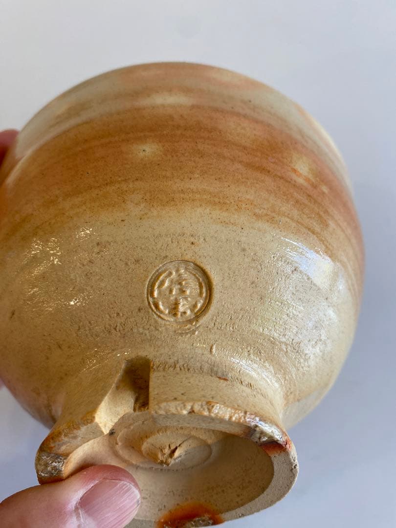 萩焼抹茶茶碗　田原陶兵衛作　茶道具