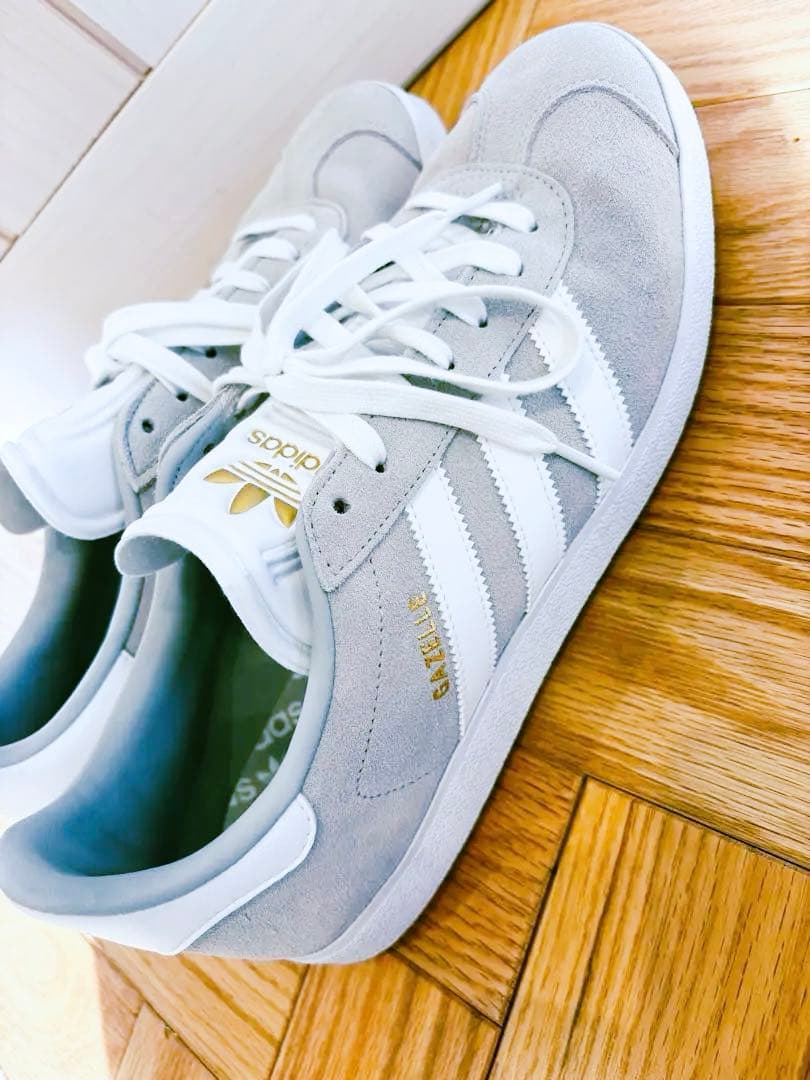 【超美品】【1ラウンド使用】アディダス　カゼルゴルフシューズ　メンズ29.5cm