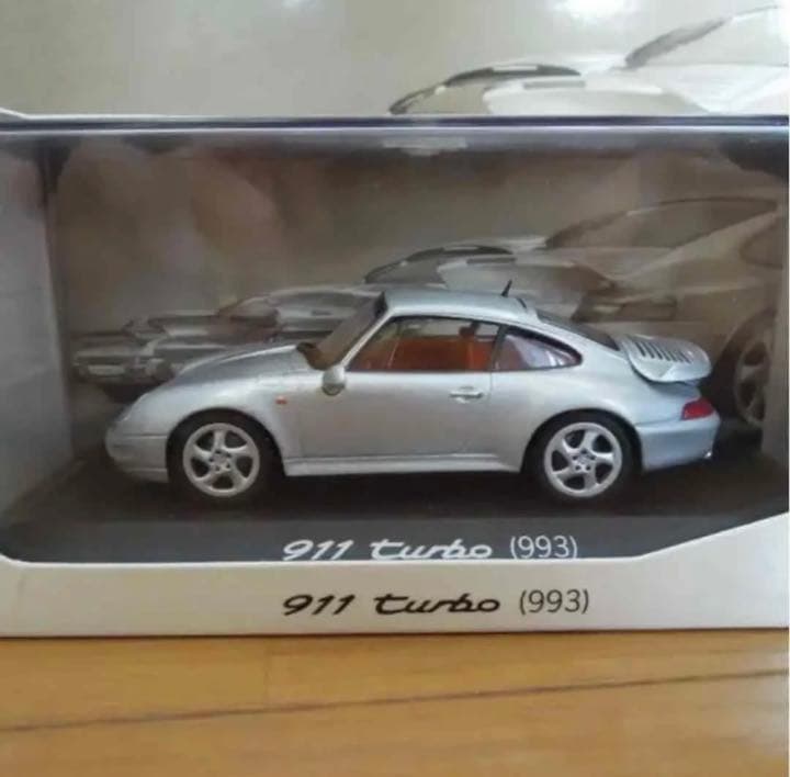 【セール】ミニチャンプス　ポルシェ911　ターボクーペ　4台セット　1/43