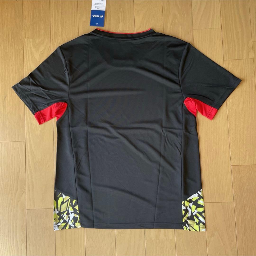 ヨネックスYONEX テニス＆バドミントンウ　ゲームウェア　新品　L ブラック系