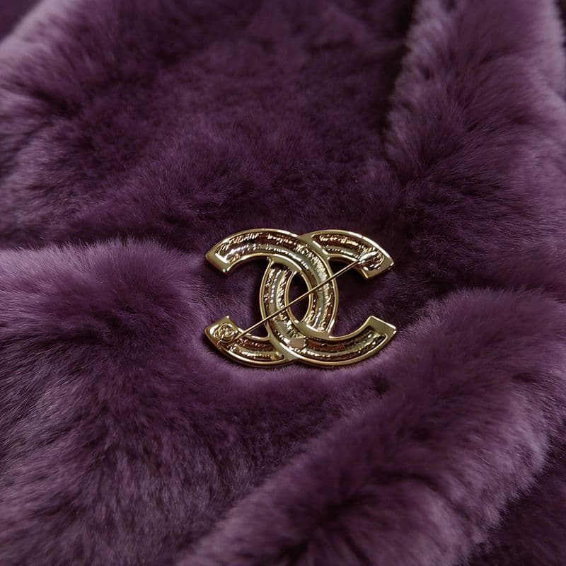 美品 ゴールド クリスタル ブローチ