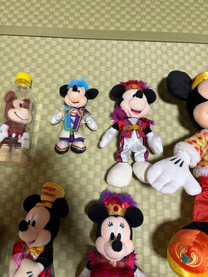 ディズニー　ミッキー　ミニー　ぬいぐるみ一式