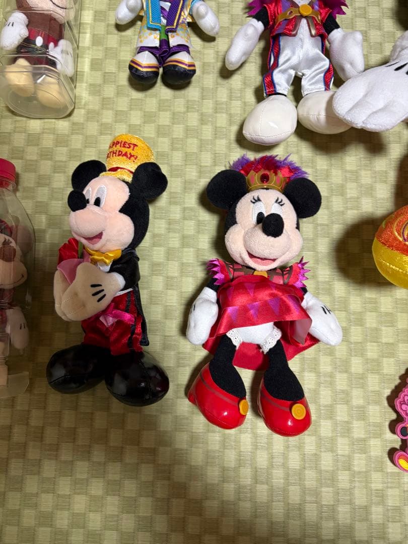 ディズニー　ミッキー　ミニー　ぬいぐるみ一式