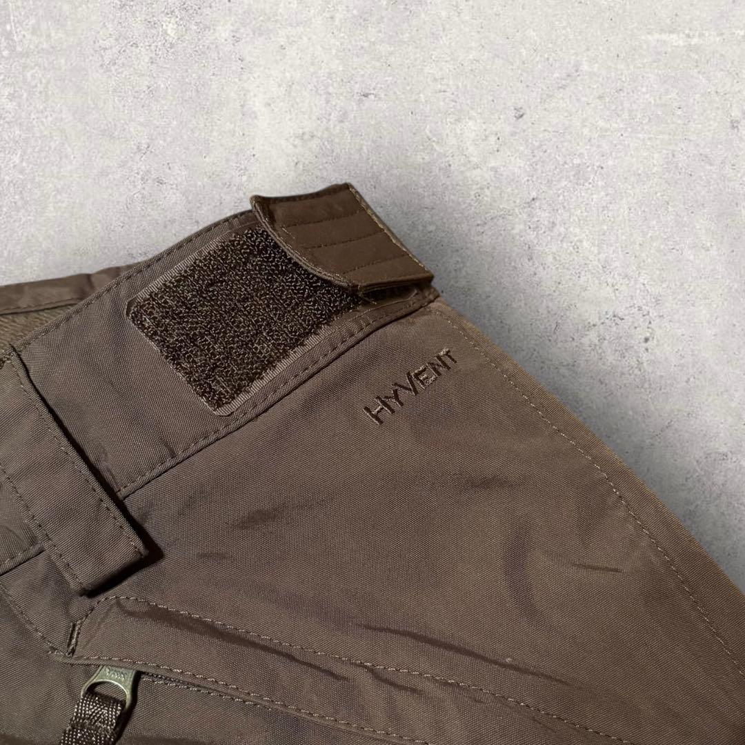 【ザ・ノースフェイス】スキー　スノーボード　パンツ　ハイベント　茶色　L 中綿k