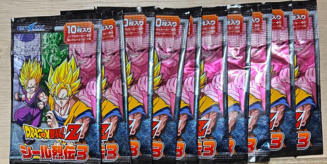 ドラゴンボールZ シール烈伝　　　10パックセット　新品未開封