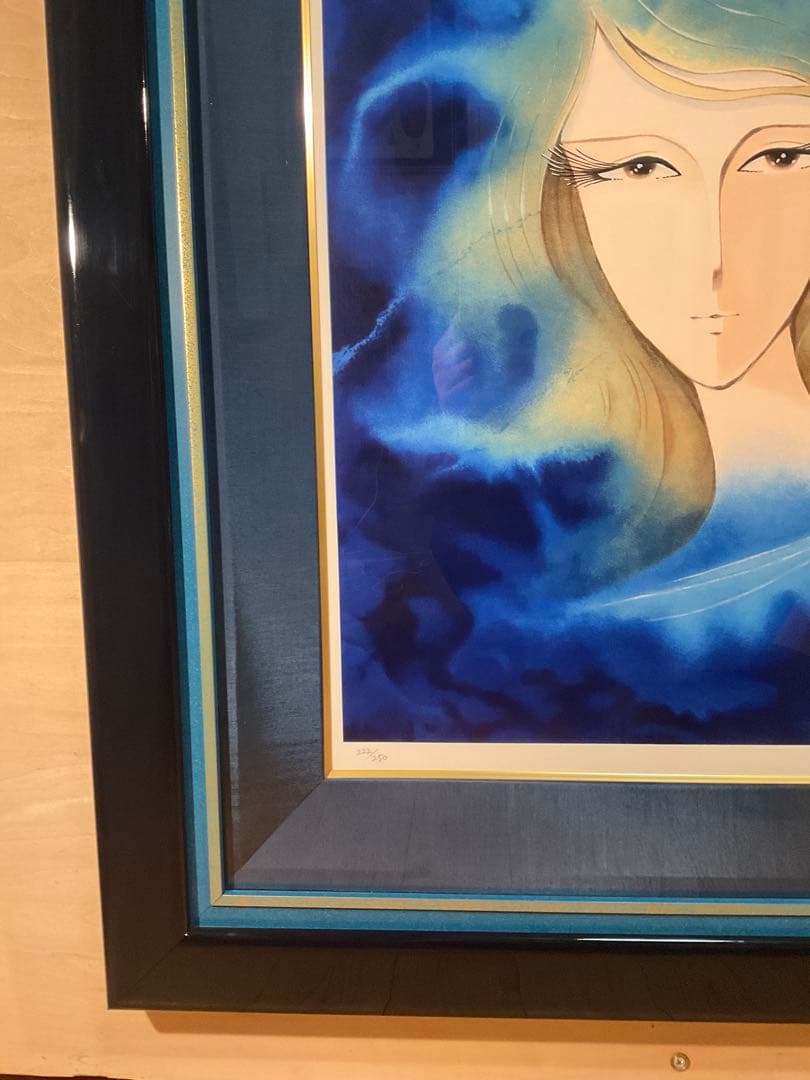 松本零士「スターシャⅠ」シルクスクリーン　直筆サイン・エディション・作品保証書有