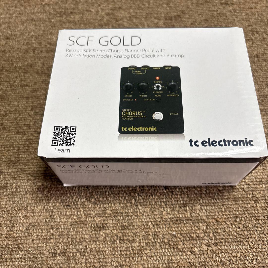 ギター tc electronic Stereo Chorus + SCF GOLD