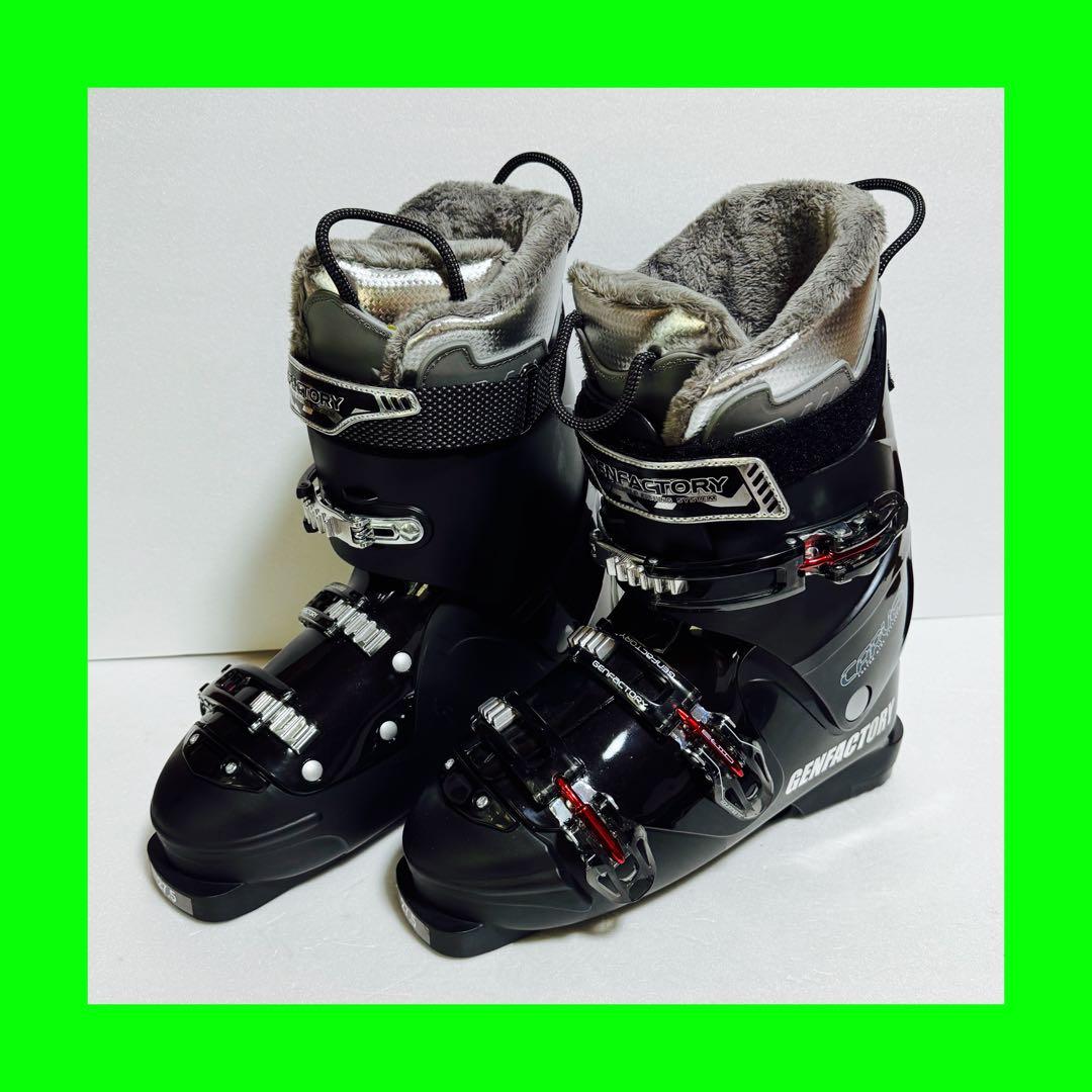 28.5CM 未使用GENFACTORY CARVE5 スキー ブーツ 黒色