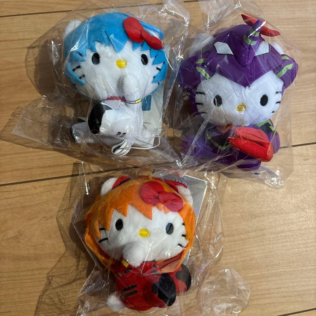 ローリーズファーム EVA x HELLO KITTY トイ キーホルダー