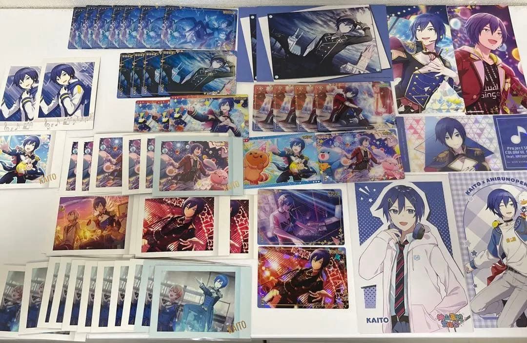 20.プロセカKAITO グッズセット 1.2.3枚目全部のセット　カイト