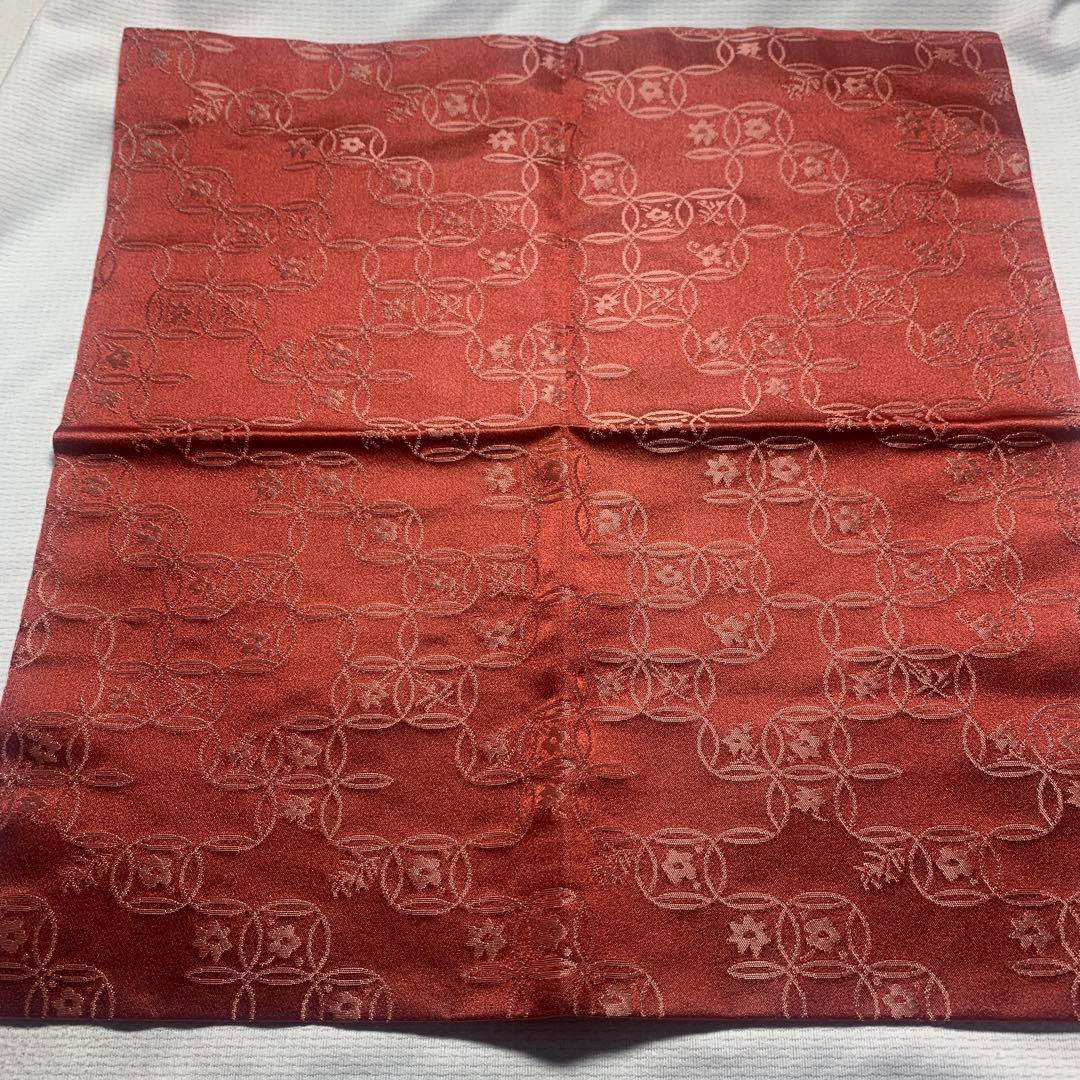 正絹 破七宝緞子 土田友湖作（千家十職 袋師） 出帛紗　表千家　共箱