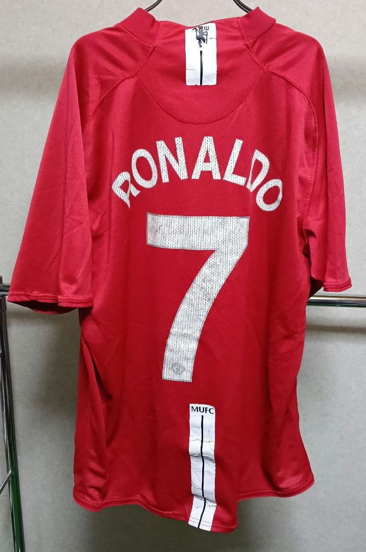 【正規品！】 マンチェスター・ユナイテッド ロナウド ユニフォーム 07-09