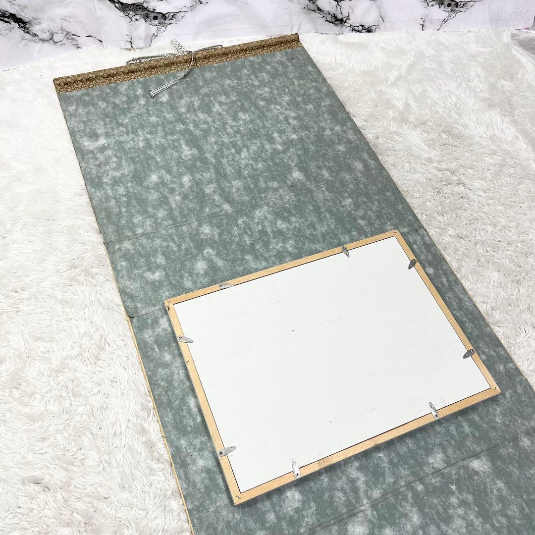 【美品】日本画 掛け軸 竹に雀 花鳥画 絹本 秀峰 輪島塗軸 茶道具