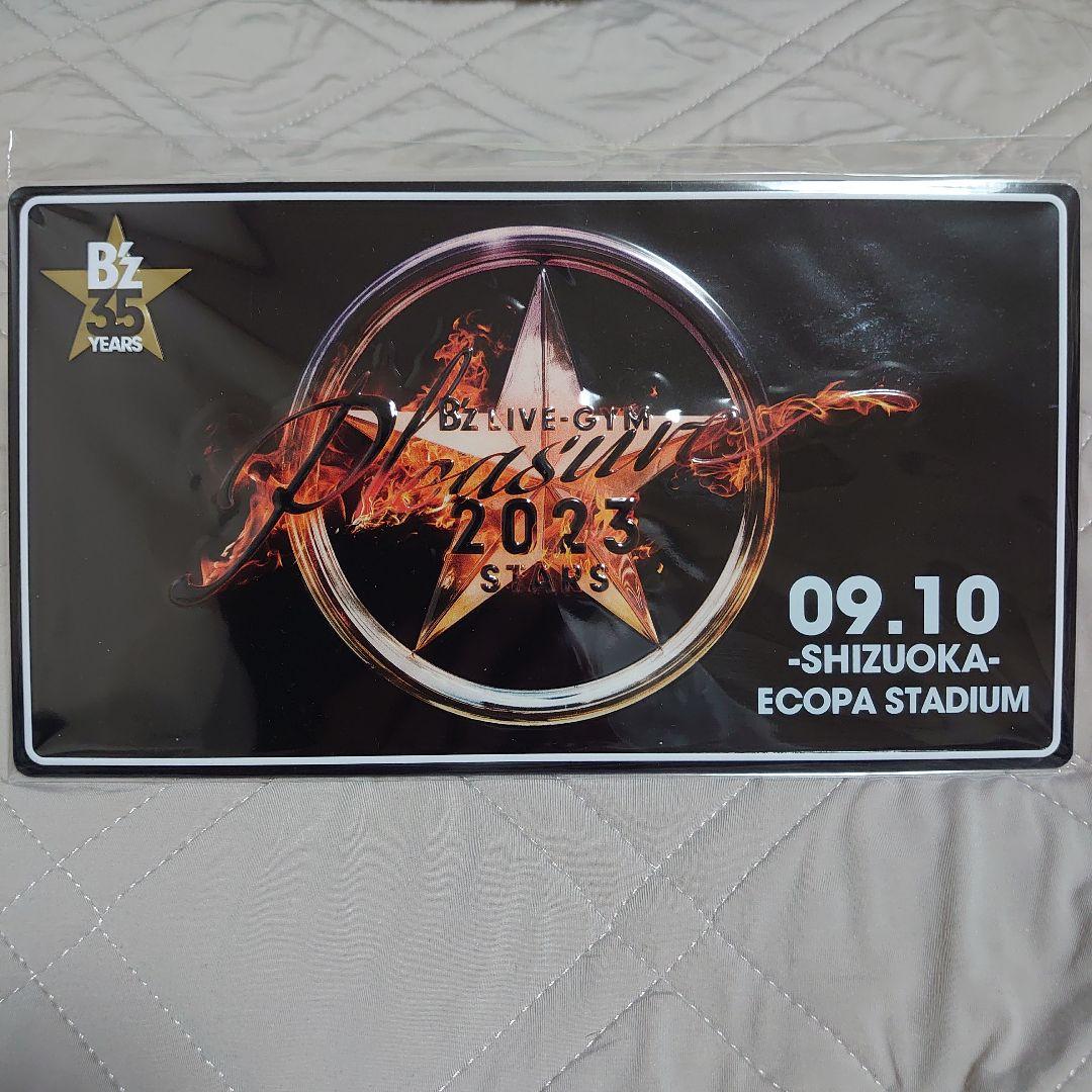 ⭕B'z 直筆サイン色紙 メモリアルプレート　他　静岡エコパスタジアム　９/１０