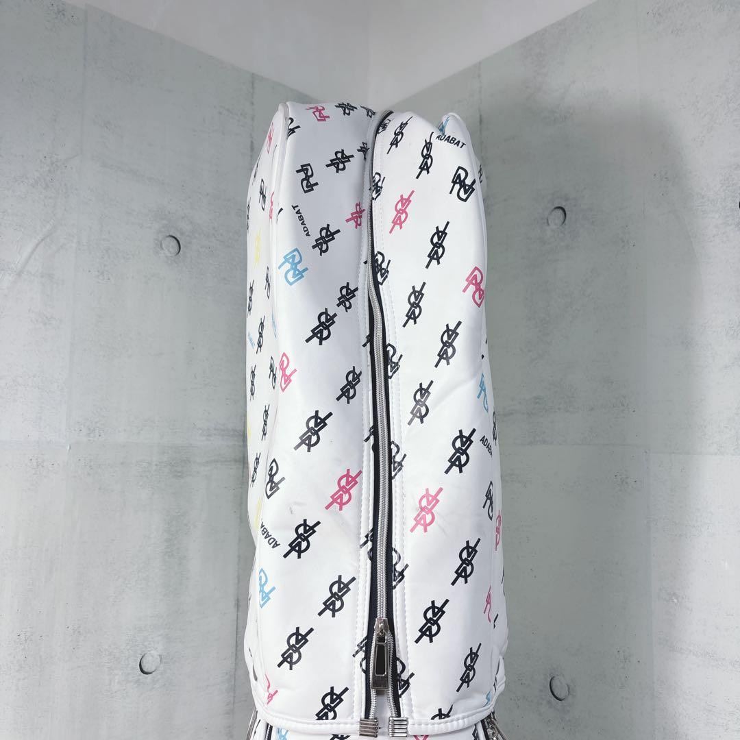 美品　adabat　アダバット　モノグラム柄　キャディバッグ メンズ　レディース