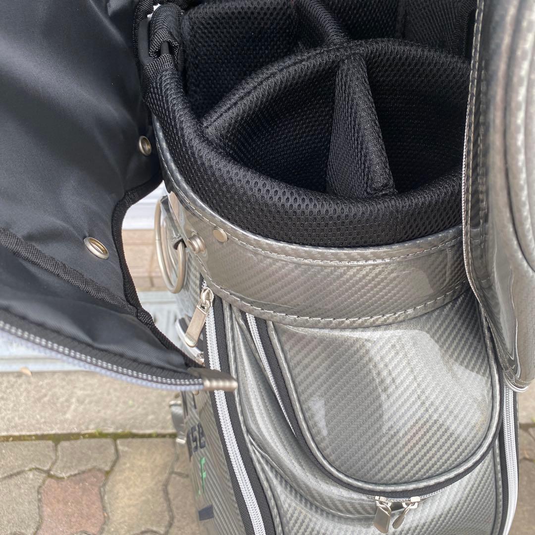 新品未使用　NANO UNIVERSE グレー キャディバッグ