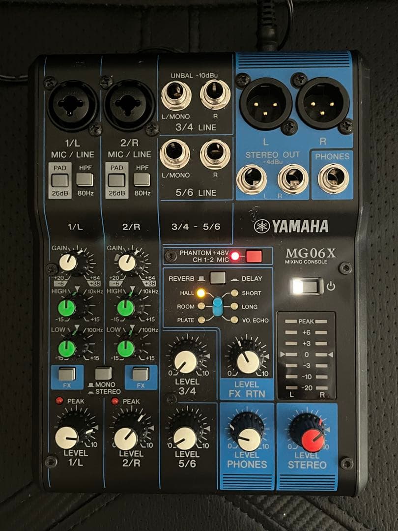 さ*ん様 YAMAHA MG06X 6チャンネルミキサー　USED