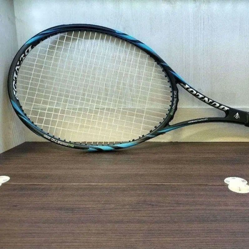 希少品 ダンロップ バイオミメティックス 200 PLUS 硬式 ラケット 青