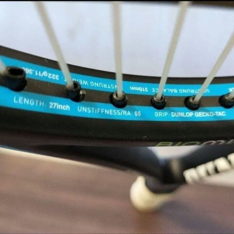 希少品 ダンロップ バイオミメティックス 200 PLUS 硬式 ラケット 青