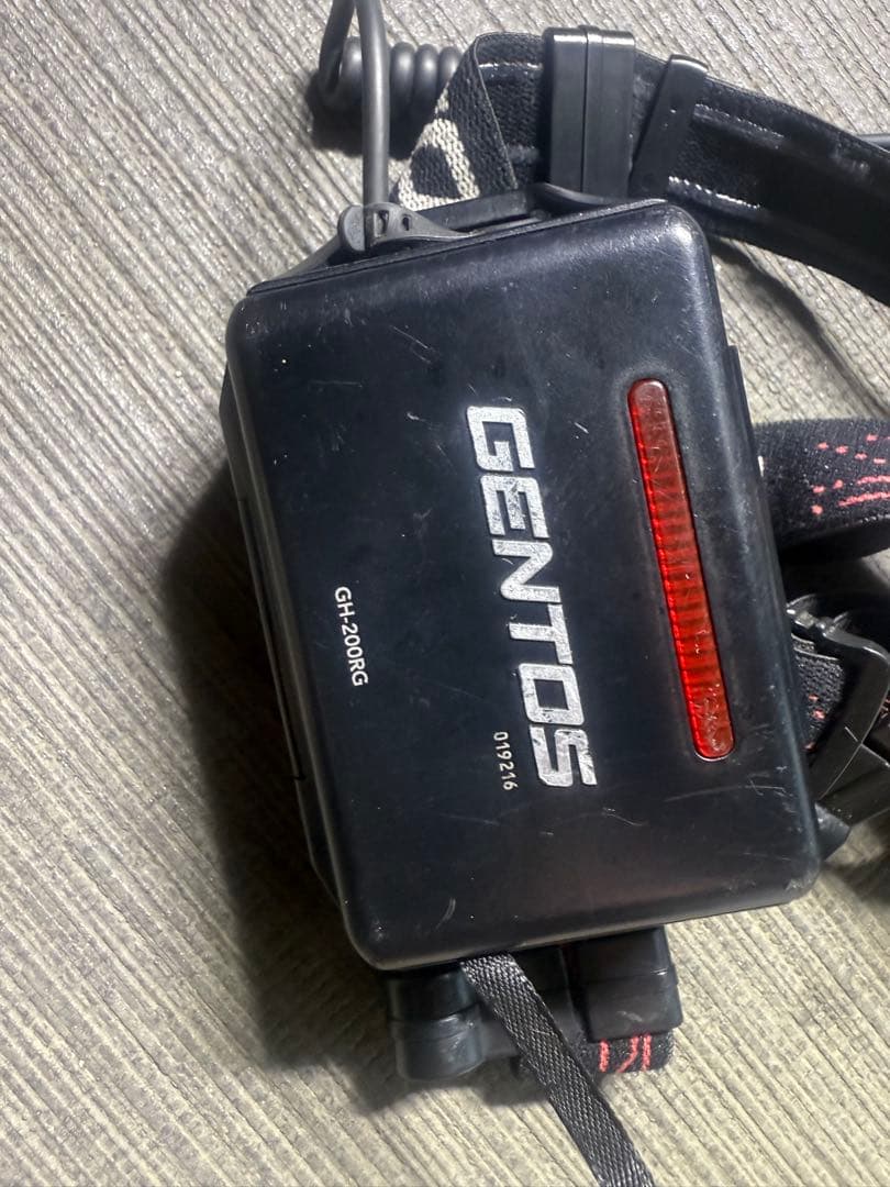 ジェントスGENTOS GH-200RG ヘッドランプ