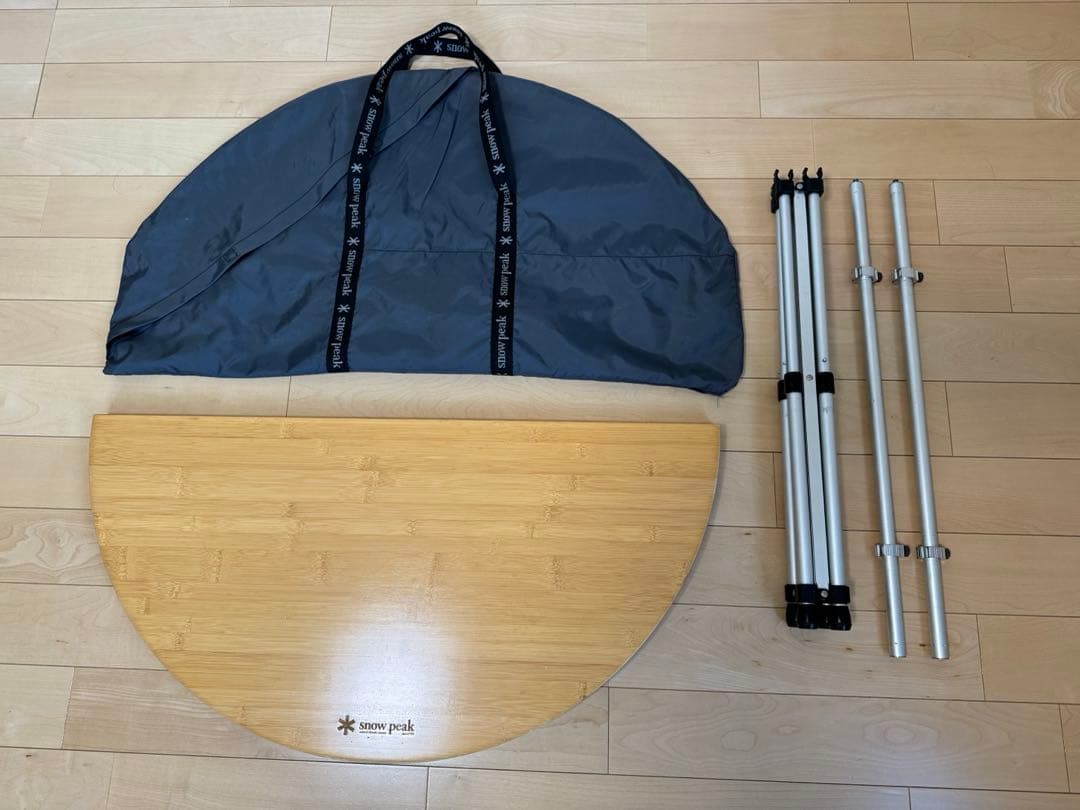 スノーピーク ローテーブルラウンド竹 LV-242