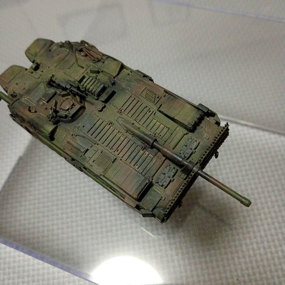 Sタンク 迷彩色 プラモデル完成品