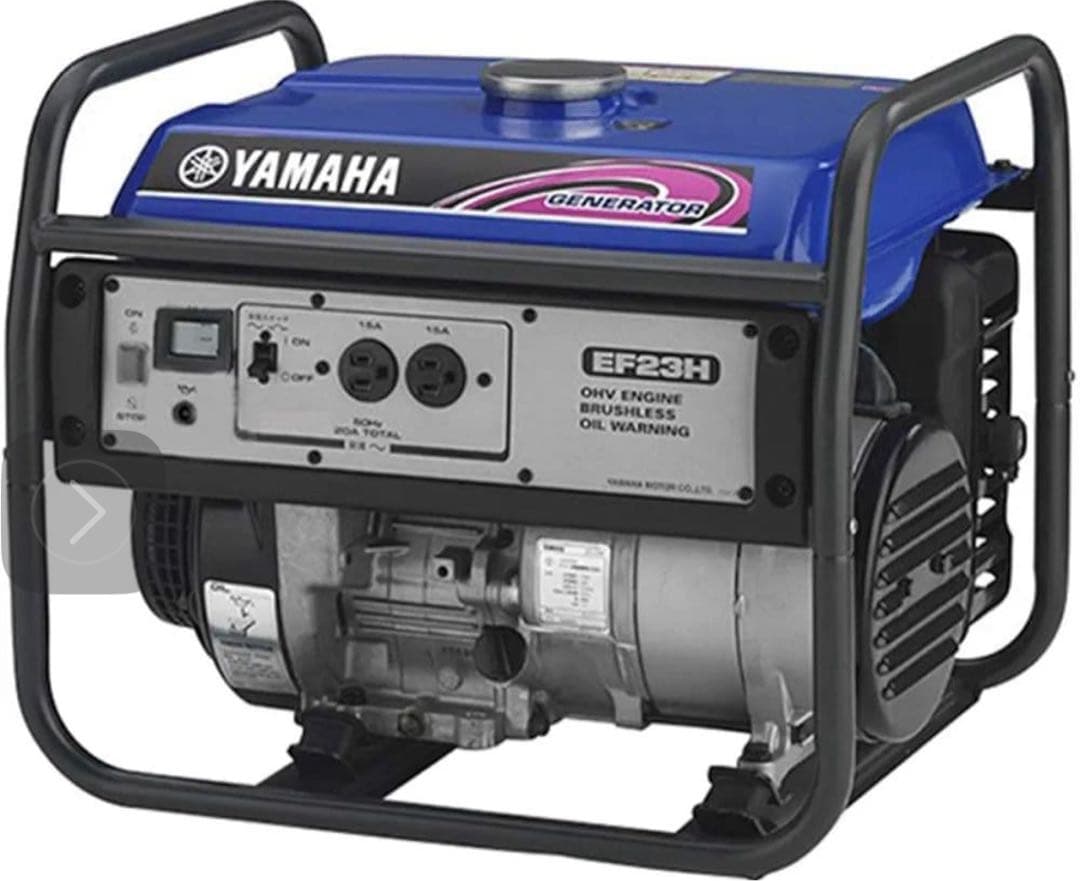 し*う様 YAMAHA ポータブル発電機 EF23H 50Hz 東日本向け