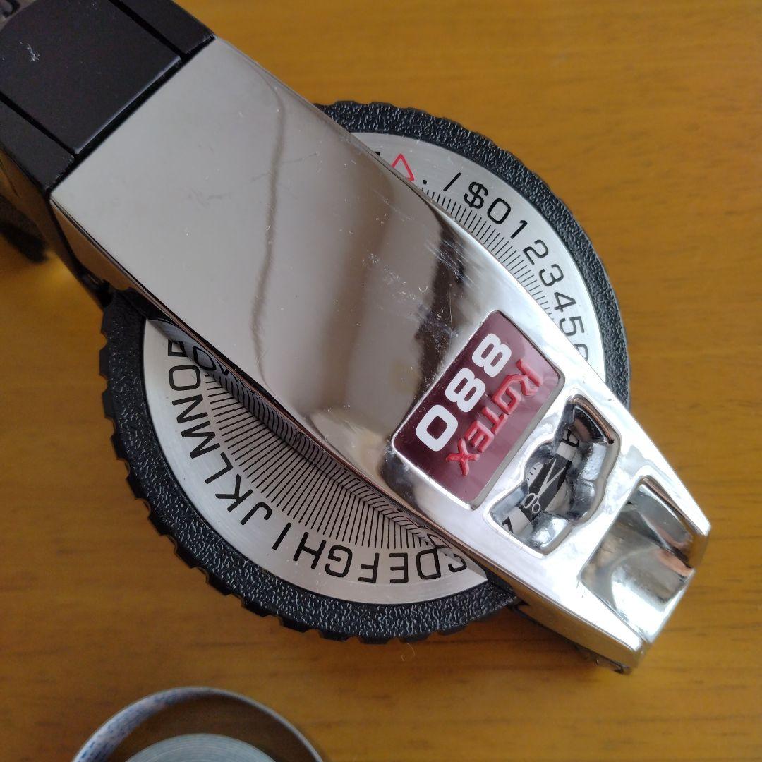 ビンテージRotex 880ラベルメーカー 動作確認済み、テープ付属