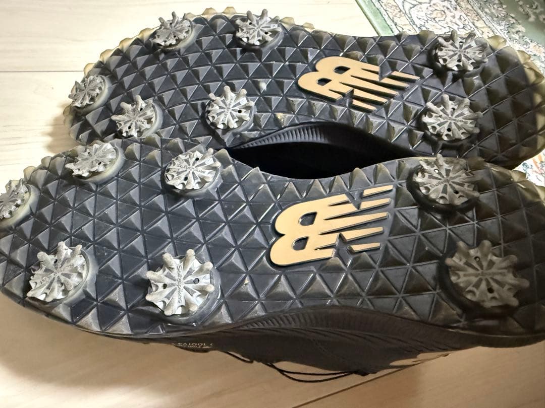 new balance ゴルフシューズ ブラック　28センチ