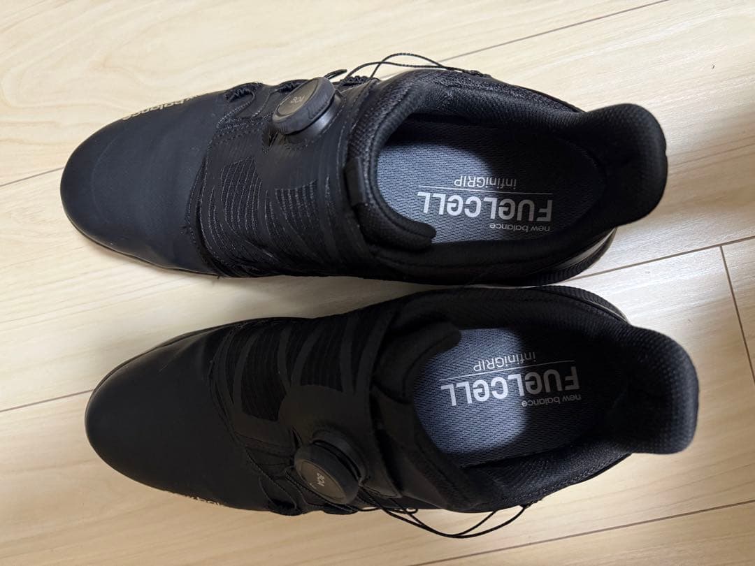 new balance ゴルフシューズ ブラック　28センチ