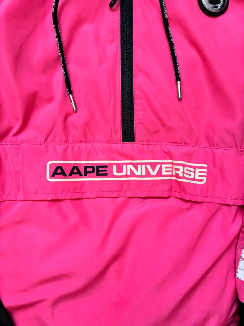 AAPE BY A BATHING APE® ピンク ナイロンジャケット