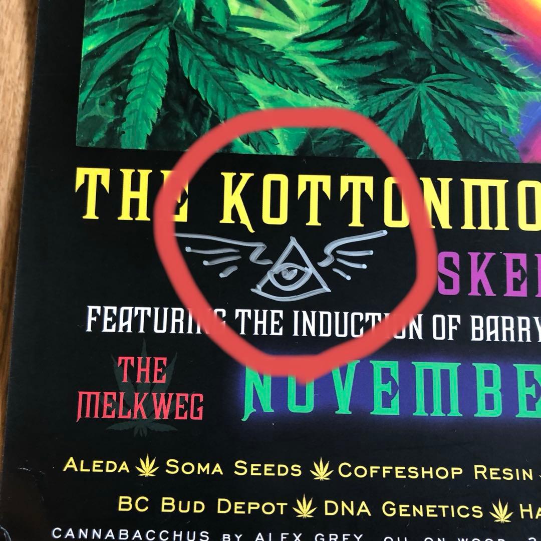 Alex gray 直筆サイン入りポスター