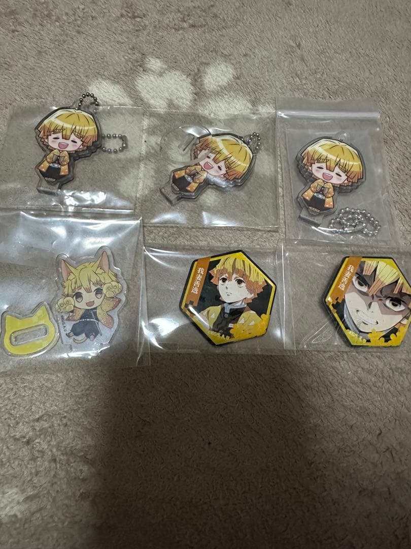 鬼滅の刃 我妻善逸グッズセット