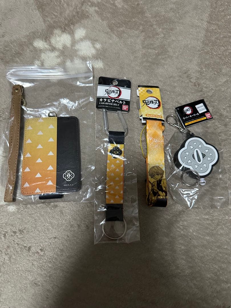 鬼滅の刃 我妻善逸グッズセット