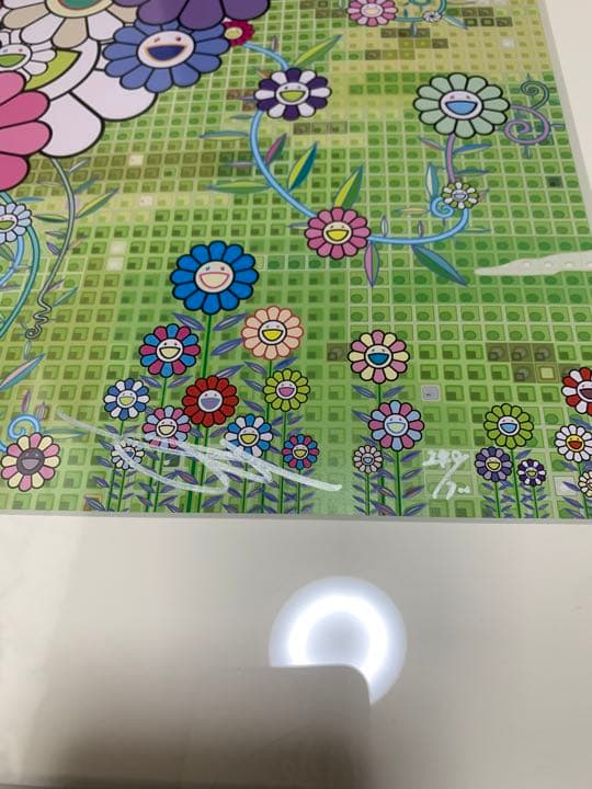 村上隆　森のコロボックル（コロポックル）額装済