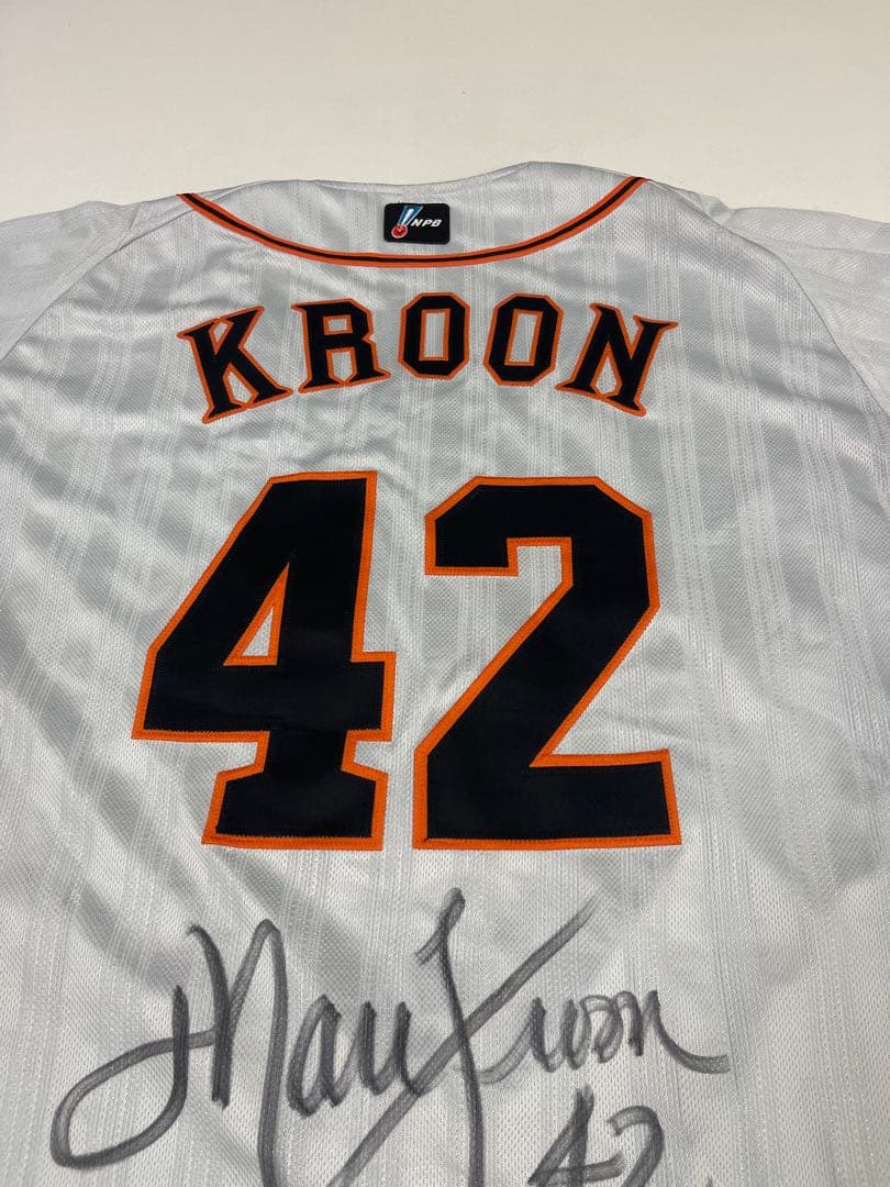 マーク　クルーン 実使用ユニフォーム　ジャイアンツ　巨人