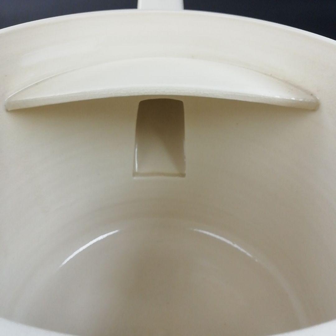 Ｔ７３９　水次　『仁清　立田川文』『御室窯』　共箱　茶道具