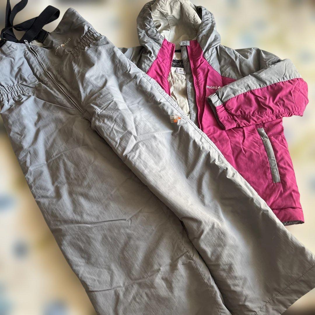 モンベル　スキースノーボードウェア　130cm