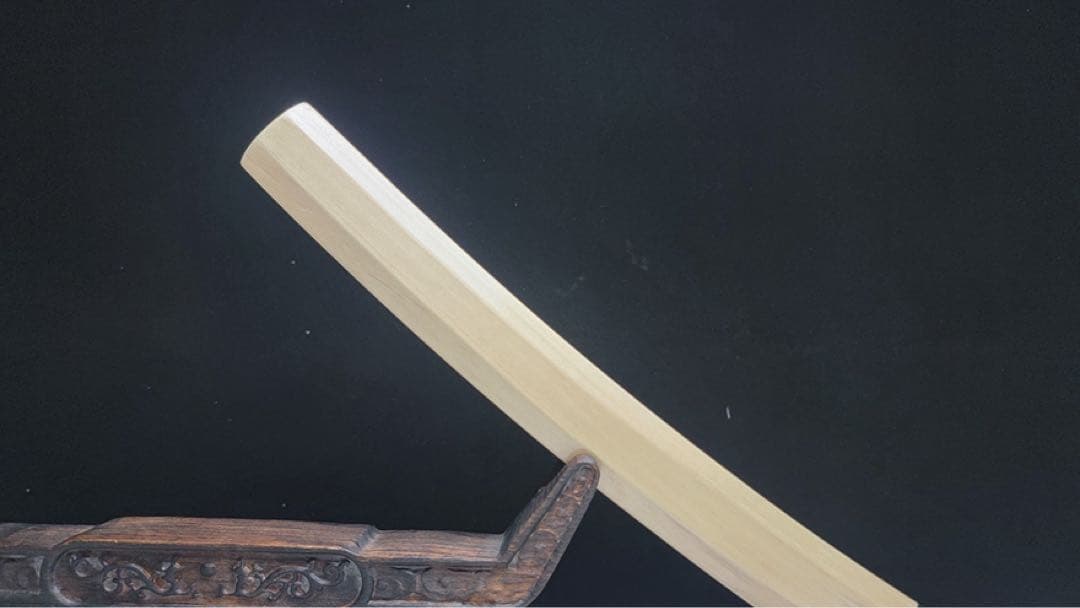 白鞘八角小烏丸 脇差 日本刀 模造刀 鑑賞用 武具