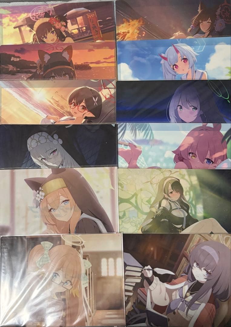 ブルーアーカイブ　クリアファイル　セット