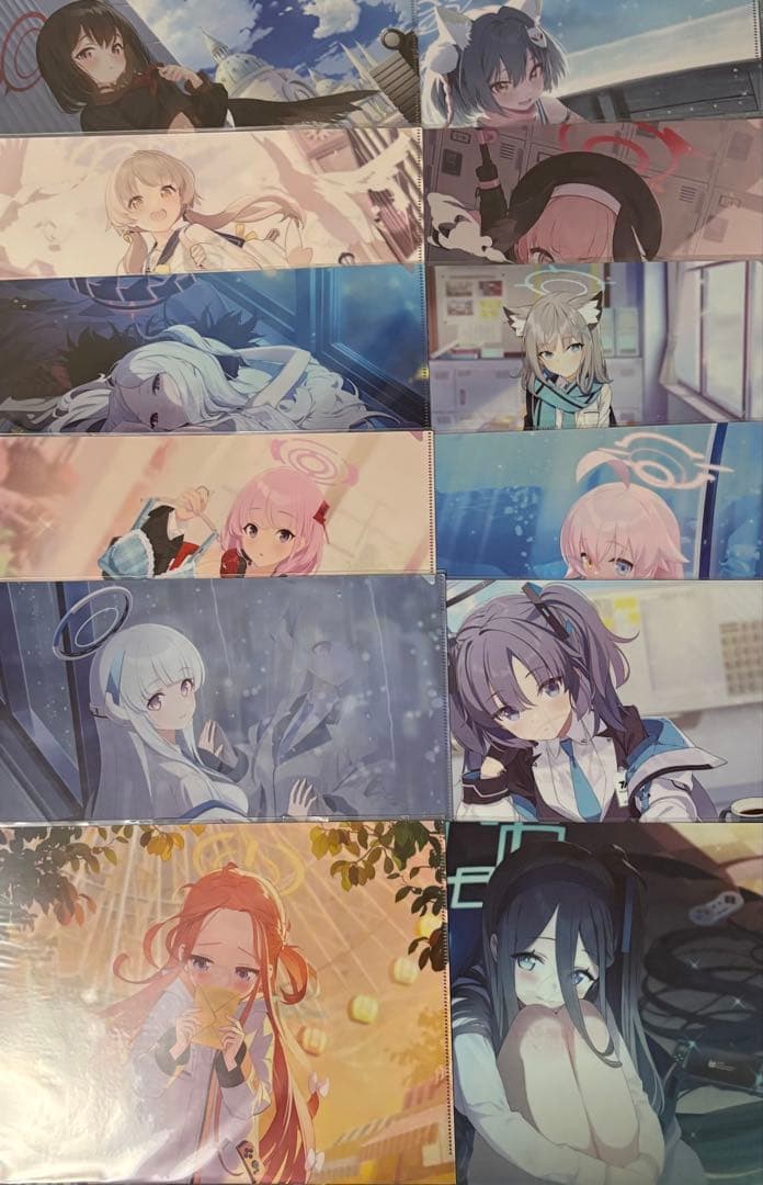 ブルーアーカイブ　クリアファイル　セット